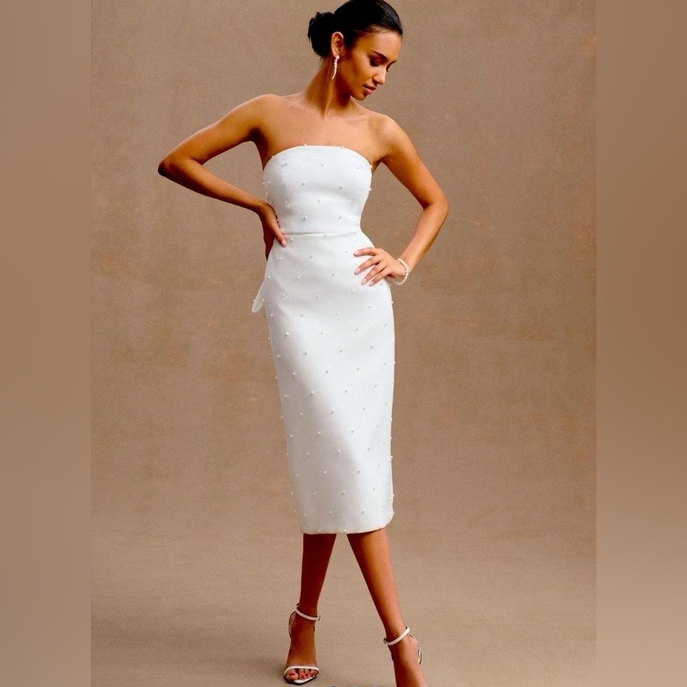 Sachin & Babi Gemma Dress with Pearls - 8